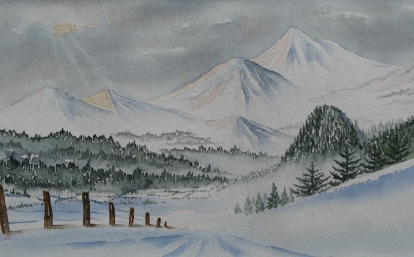 L'Auvergne en février