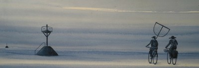 Pêche au passage du Gois