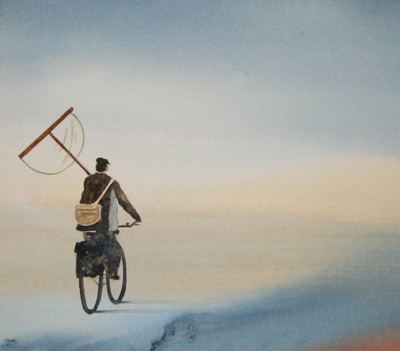 Pêcheur cycliste